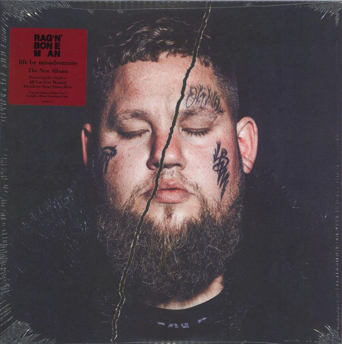 Rag'n'Bone Man Life By Misadventure Vinyl LP White Colour 2021