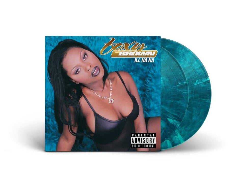 Foxy Brown Ill Na Na Vinyl LP Sea Blue & White Marble Colour 2025