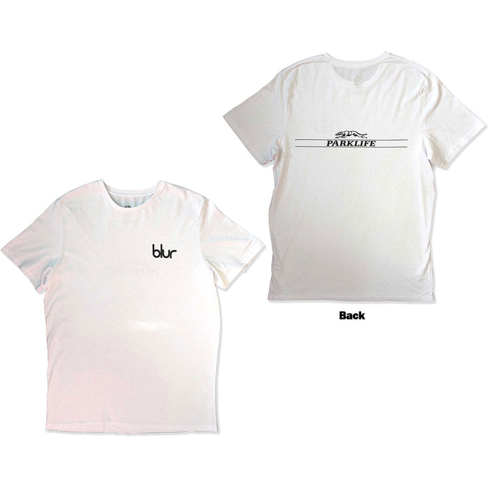 Blur Parklife White X-Large T-Shirt