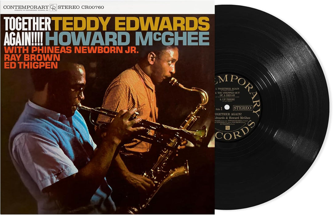 Teddy Edwards & Howard McGhee Together Again!!!! Vinyl LP 2024