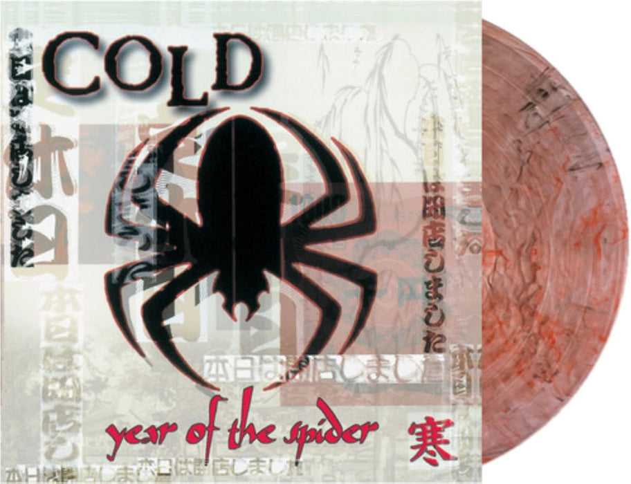 Cold Year Of The Spider Vinyl LP Clear/Red/Black Swirl Colour 2026