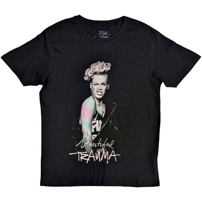 P!nk Wink Black XXL Unisex T-Shirt