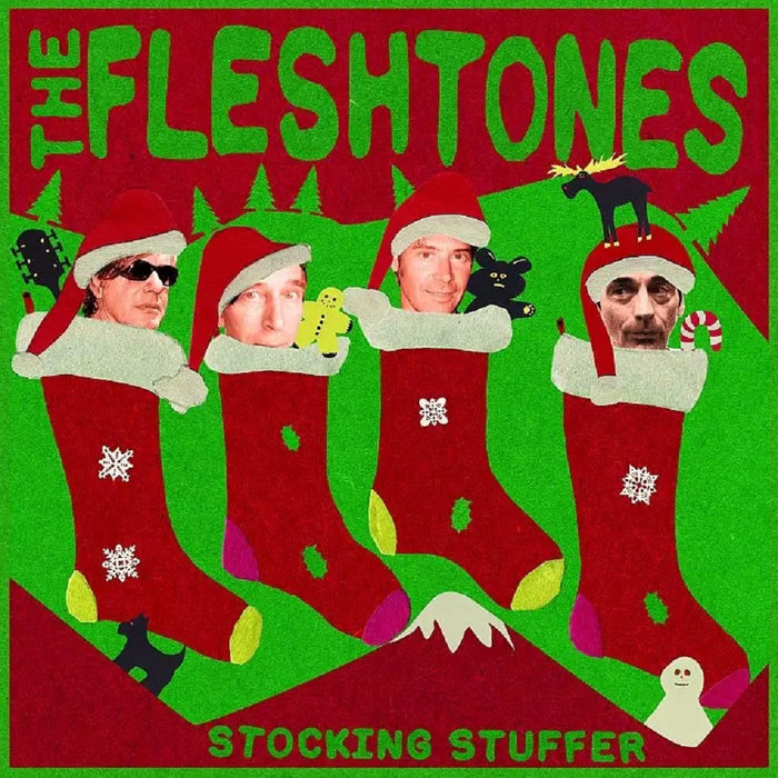 The Fleshtones Stocking Stuffer (15th Anniversary) Vinyl LP Green Colour Black Friday 2023