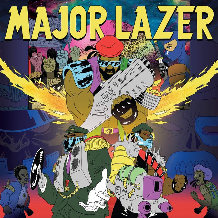 Major Lazer Free The Universe Vinyl LP 2013