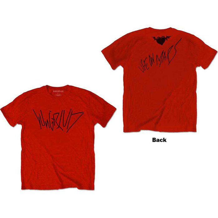 Yungblud Life on Mars Red Small T-Shirt