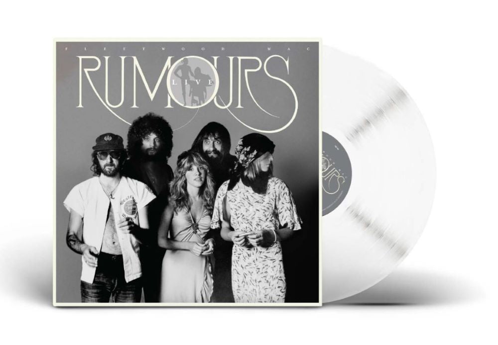 Fleetwood Mac Rumours Live Vinyl LP Crystal Clear Colour 2023