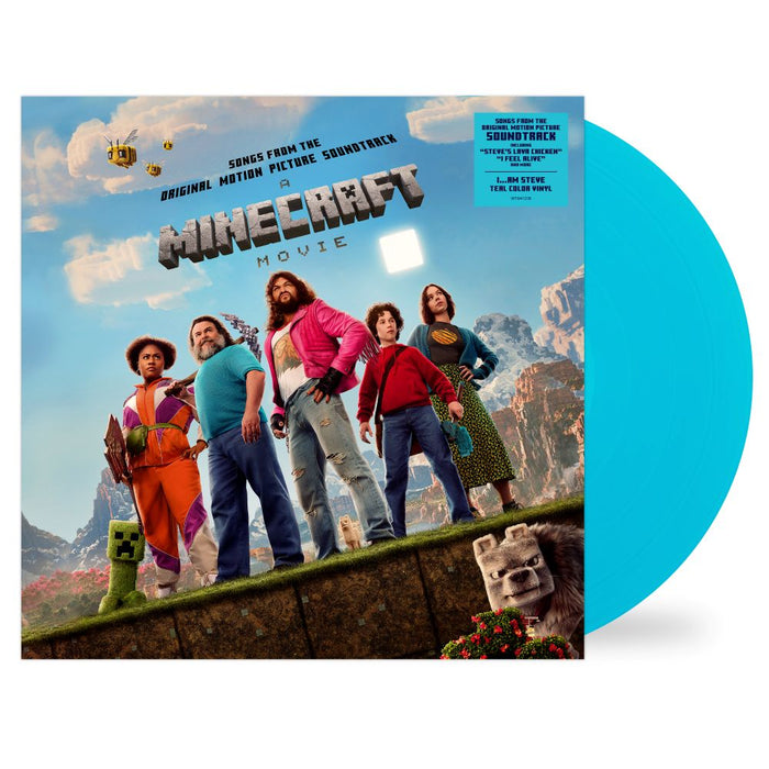 A Minecraft Movie (Songs from the Original Motion Picture Soundtrack) Vinyl LP Teal Colour 2025
