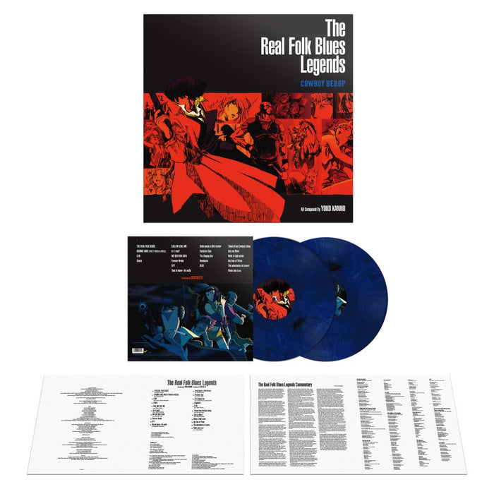 Cowboy Bebop: The Real Folk Blues Legends Vinyl LP Dark Blue Marble Colour 2024