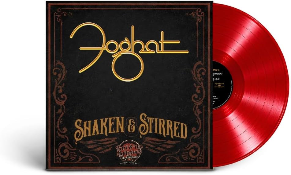 Foghat Shaken & Stirred Vinyl LP Red Colour Due Out 13/11/26
