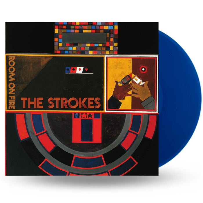 The Strokes Room On Fire Vinyl LP Blue Colour