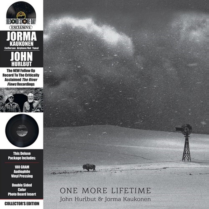 John Hurlbut & Jorma Kaukonen One More Lifetime Vinyl LP RSD 2024