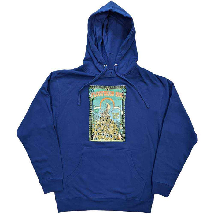 Fleetwood Mac Peacock Blue Large Hoodie