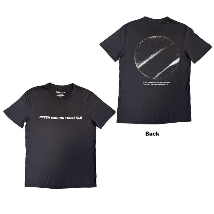 Turnstile Right Place, Right Time Charcoal Grey Medium T-Shirt