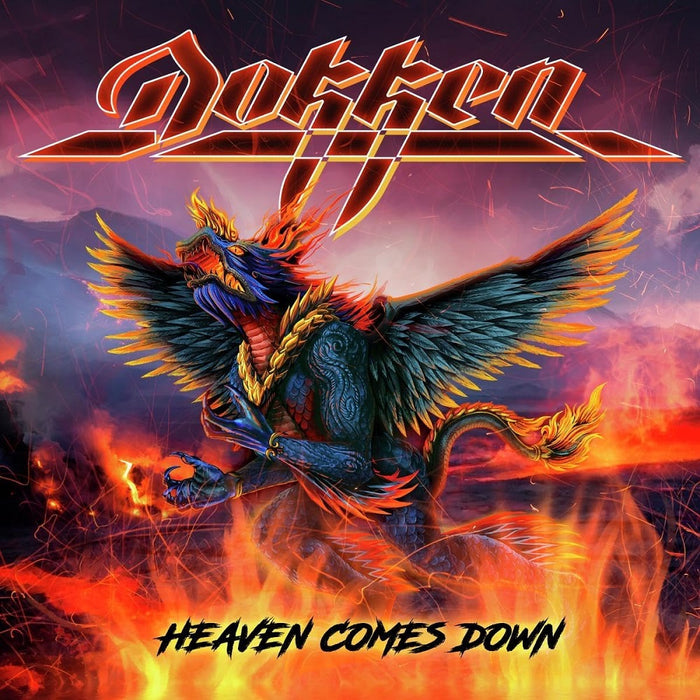 Dokken Heaven Comes Down Vinyl LP Lilac Colour 2023