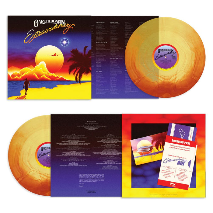 Gareth Donkin Extraordinary Vinyl LP Solar Flare Yellow & Orange Colour 2026