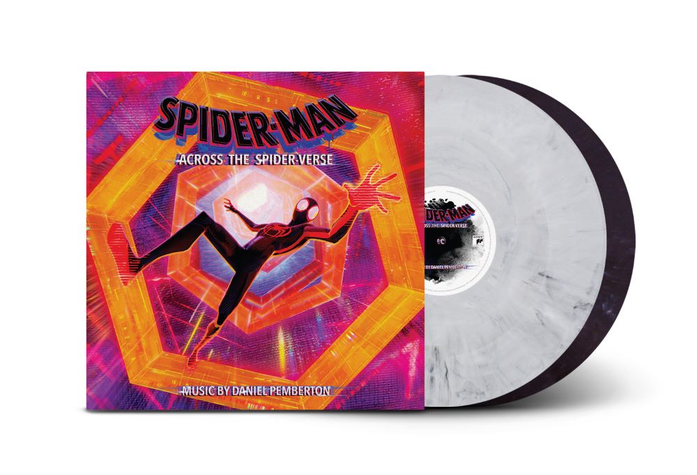 Spider-Man: Across the Spider-Verse (Original Score) Vinyl LP White & Purple Marbled Colour 2023