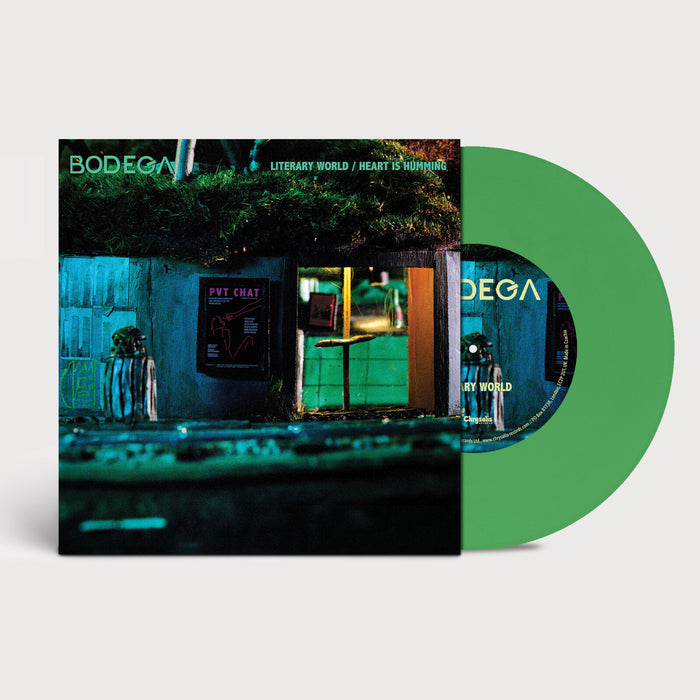 BODEGA Literary World 7"" Vinyl Single Green Colour Due Out 11/09/26