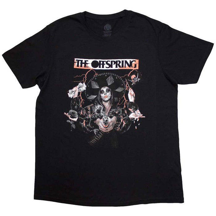 The Offspring Gun Girl Black X-Large T-Shirt