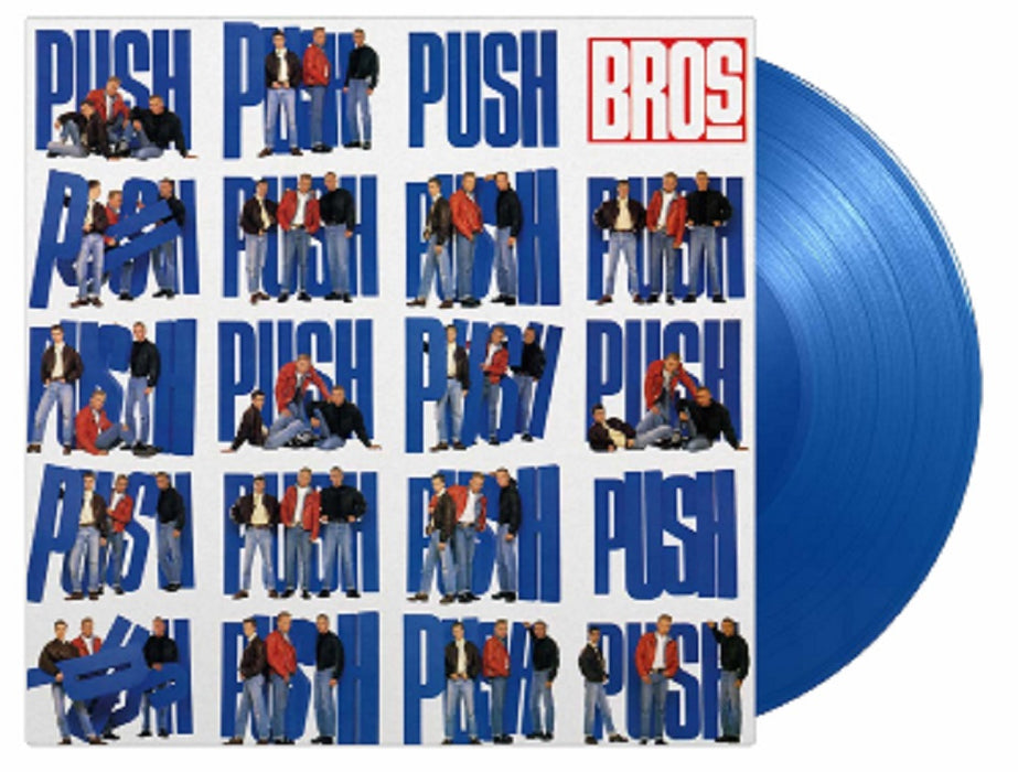 Bros Push Vinyl LP Translucent Blue Colour 2023