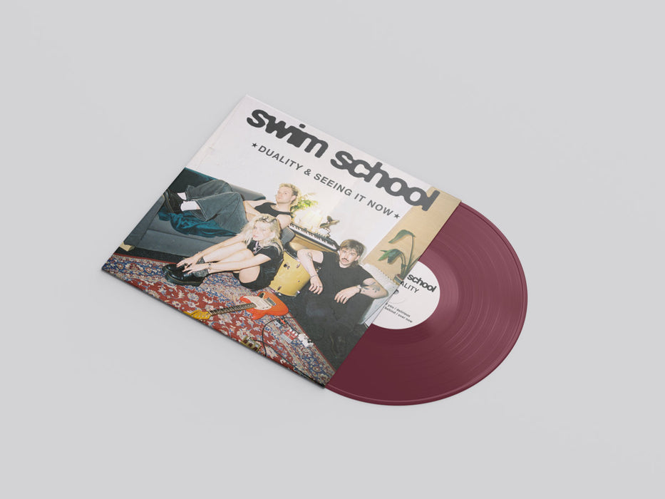 Swim School Duality & Seeing It Now Vinyl Record Red Velvet Colour 2024