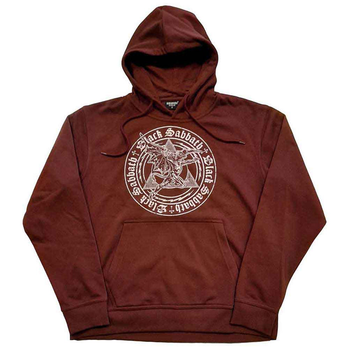 Black Sabbath Henry Pyramid Emblem Brown Small Hoodie