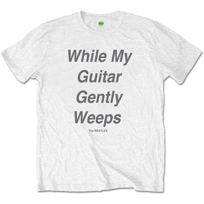 The Beatles My Guitar Gently Weeps White X-Large T-Shirt