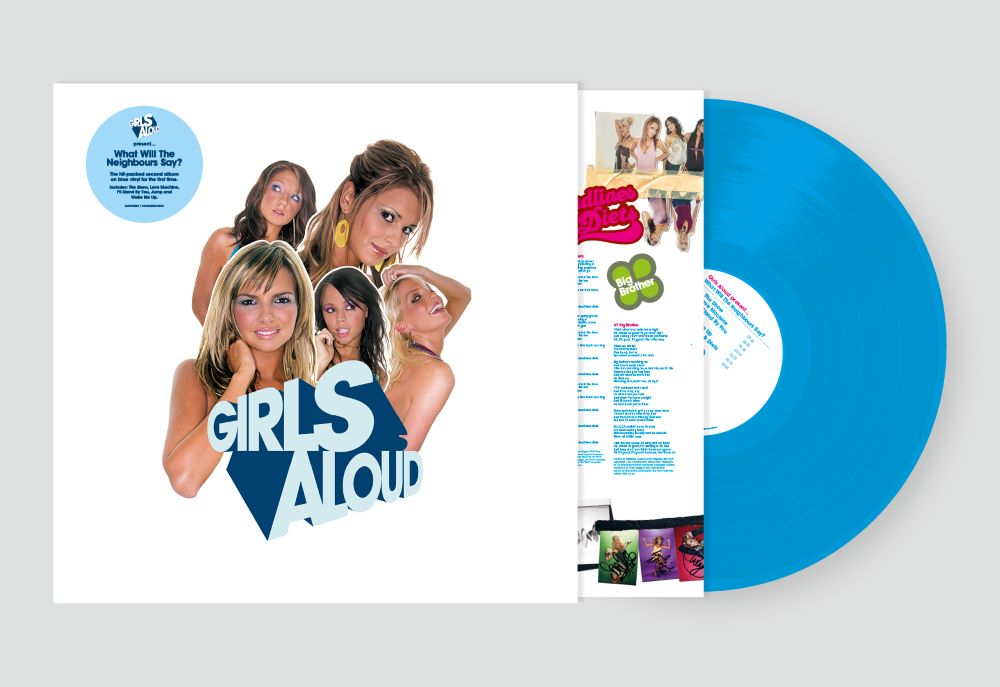 Girls Aloud What Will The Neighbours Say? Vinyl LP Sky Blue Colour 2024