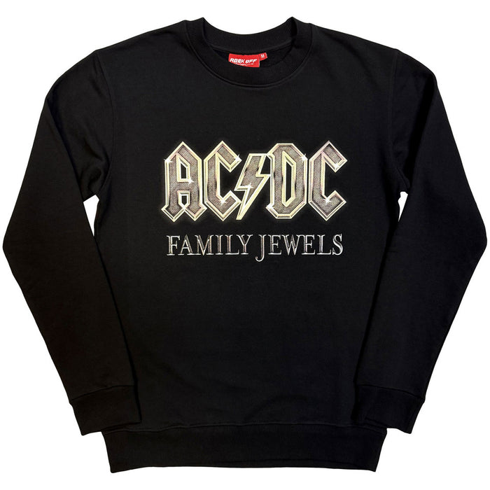 AC/DC Family Jewels Black XX-Large Sweatshirt