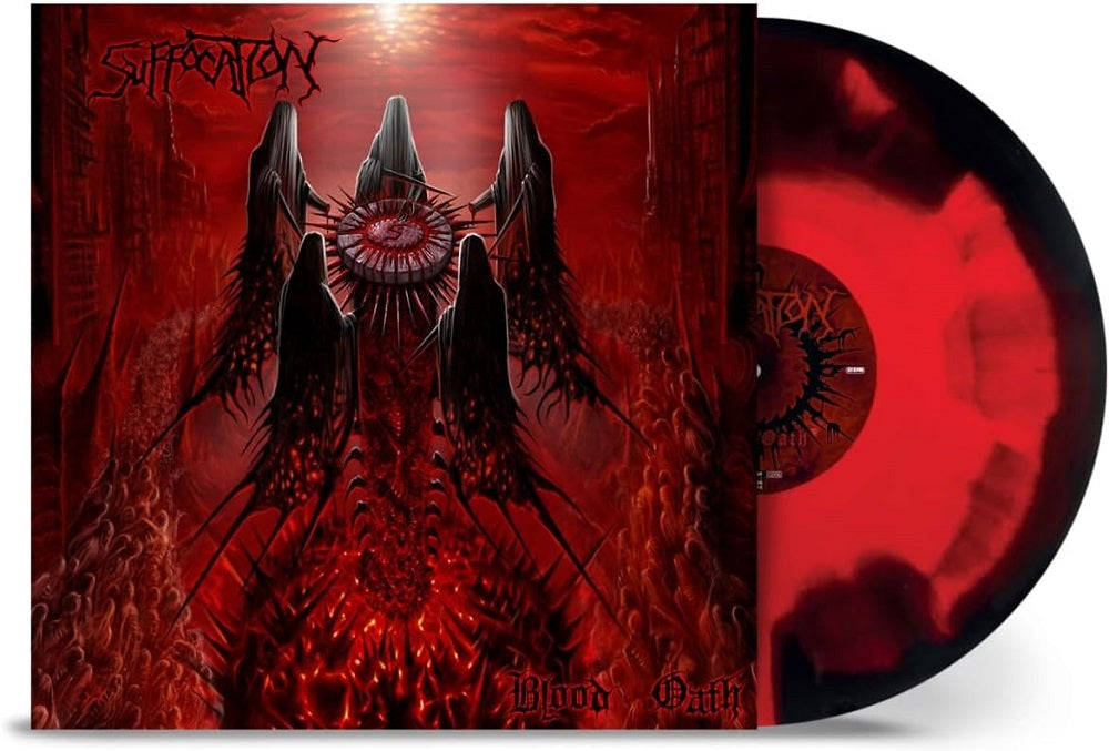 Suffocation Blood Oath Red and Black Corona Colour 2023