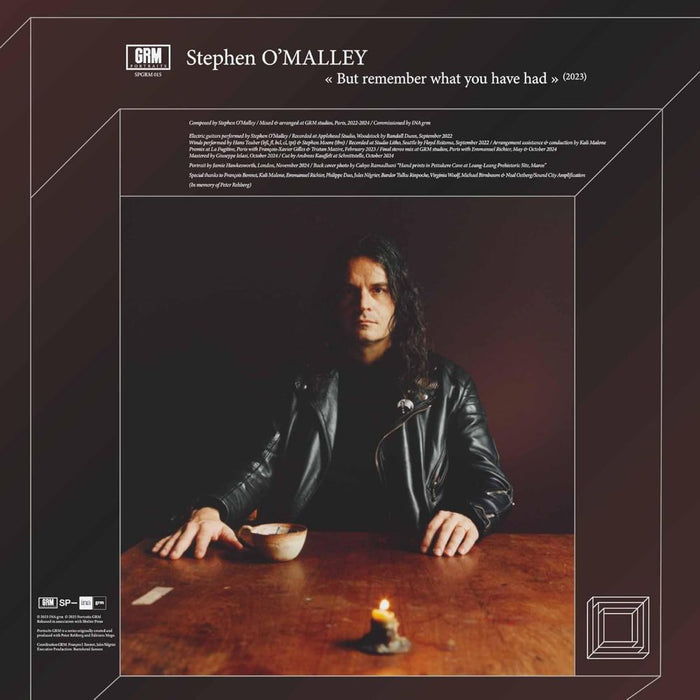 Stephen O'Malley But Remember What You Have Had Vinyl LP 2025