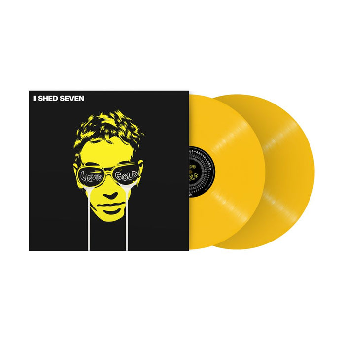 Shed Seven Liquid Gold Vinyl LP Yellow Colour Due Out 27/09/24