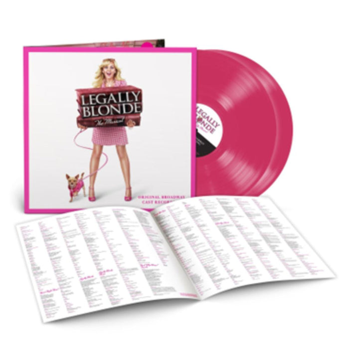 Legally Blonde The Musical (Original Broadway Cast Recording) Vinyl LP Hot Pink Colour 2025