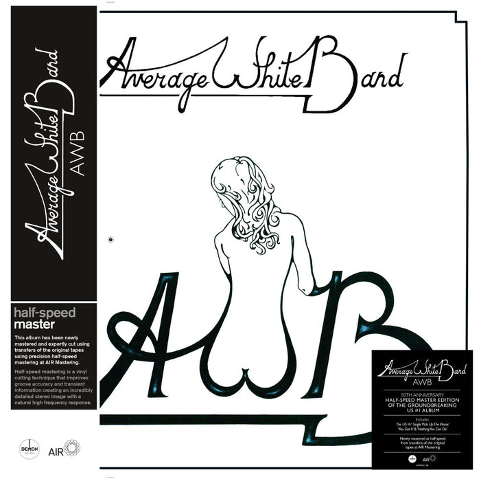 Average White Band AWB Vinyl LP 50th Anniversary Half Speed Master 2024