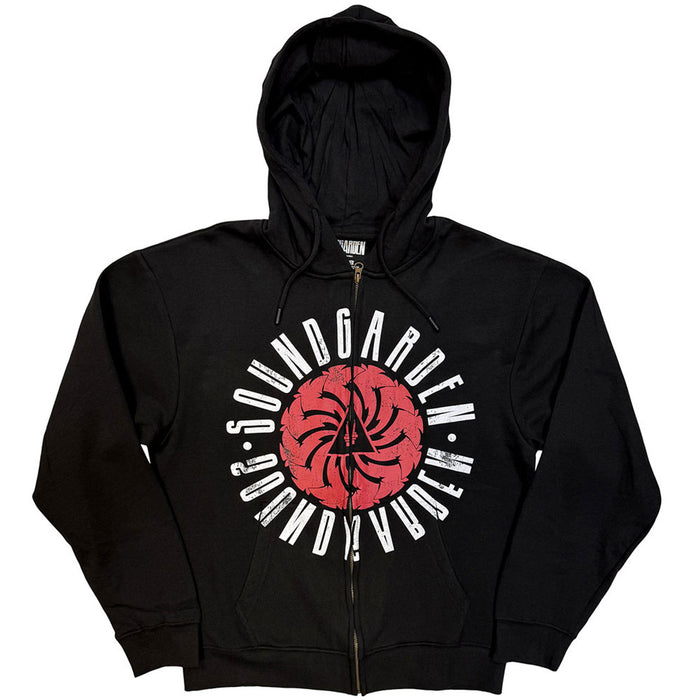 Soundgarden Black XXL Zipped Hoodie