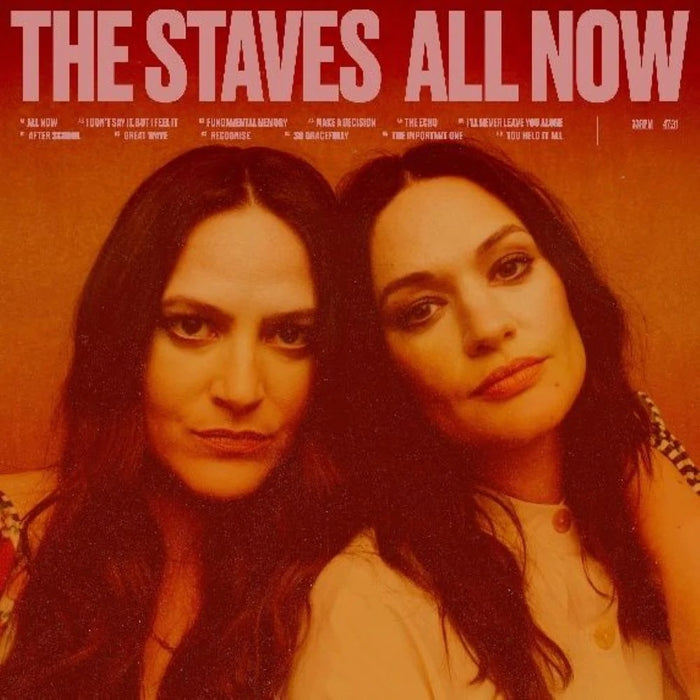 The Staves All Now Orange Cassette Tape 2024