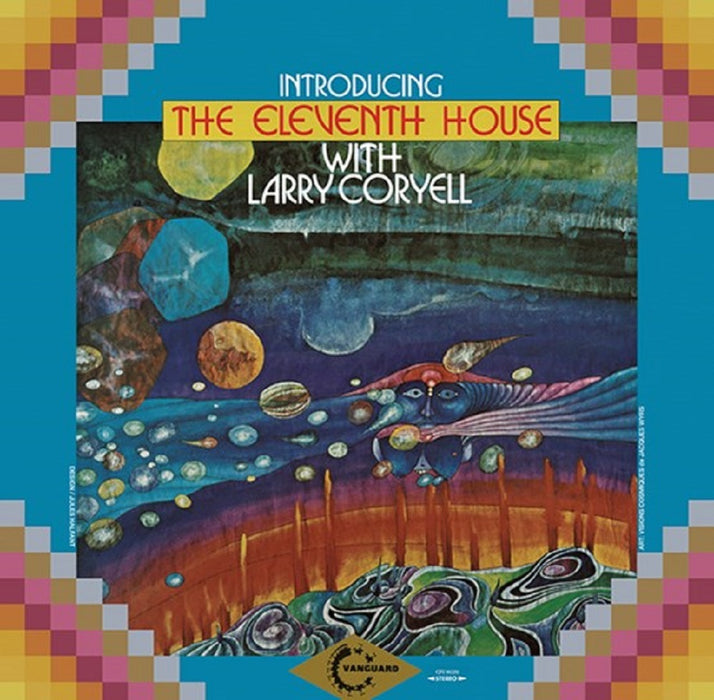 Larry Coryell Introducing The Eleventh House Vinyl LP Clear, Blue and Purple Splatter Colour RSD 2023
