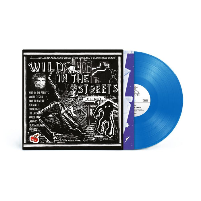 Clinic Wild In The Streets Vinyl LP Blue Colour Due Out 30/10/26