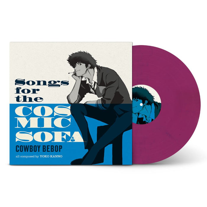 Cowboy Bebop: Songs for the Cosmic Sofa Vinyl LP Pink & Dark Blue Marble Colour 2024