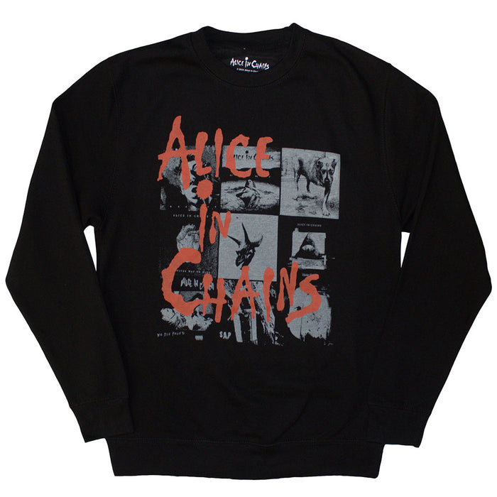 Alice In Chains Album Montage Large Sweatshirt