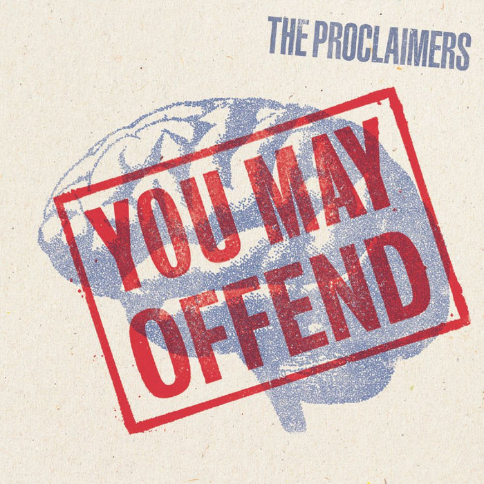 The Proclaimers You May Offend Vinyl LP Red Colour Due Out 11/09/26