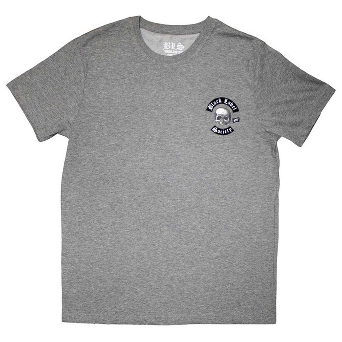 Black Label Society Mini Skull Logo Grey Small T-Shirt