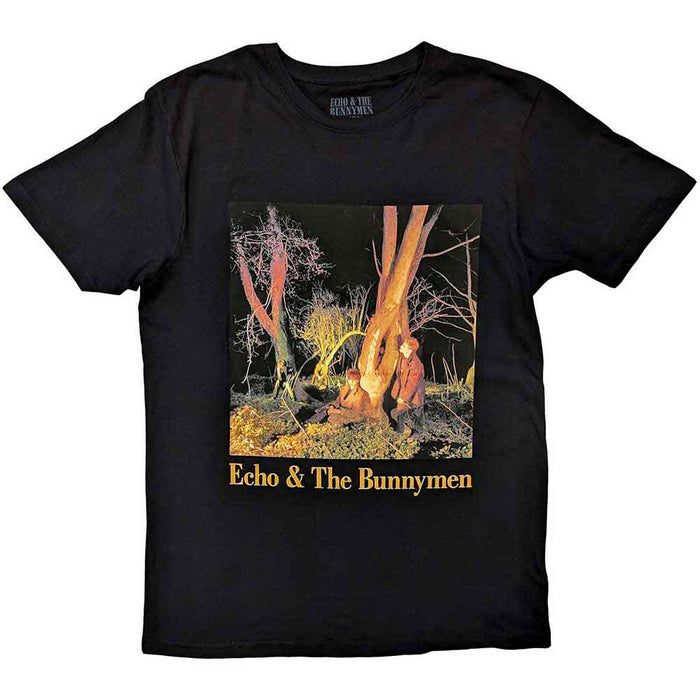 Echo & The Bunnymen Crocodiles Black Large Unisex T-Shirt