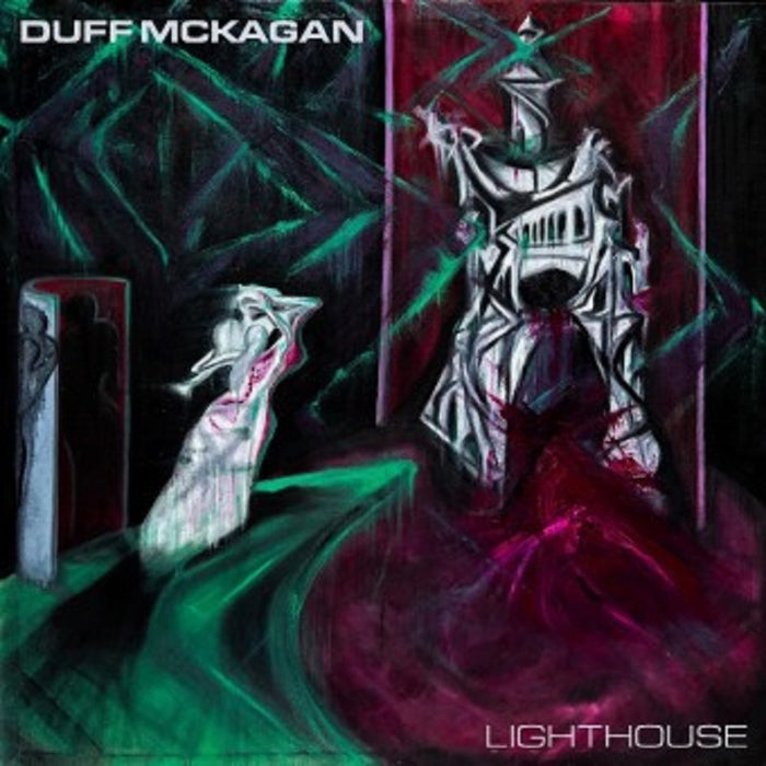 Duff McKagan Lighthouse Vinyl LP Silver & Black Marble Colour 2023