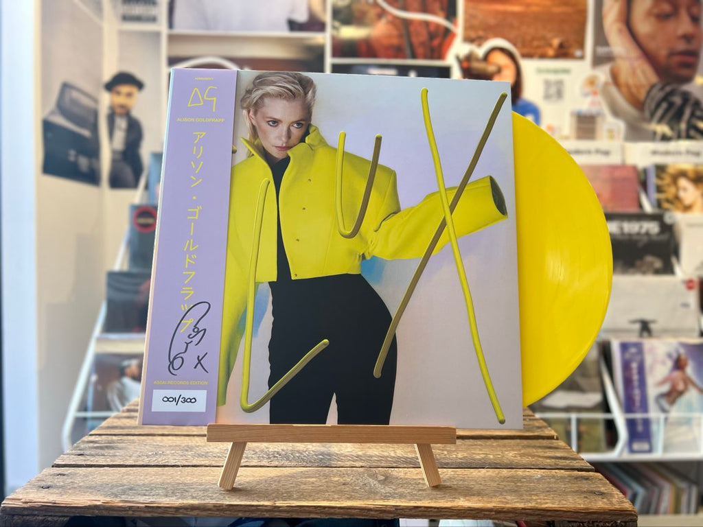 Alison Goldfrapp Flux Vinyl LP Signed Assai Obi Edition Yellow Colour —  Assai Records