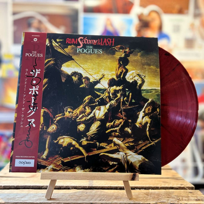 The Pogues Rum Sodomy & The Lash Vinyl LP 40th Anniversary Signed Assai Obi Edition Red Colour 2025