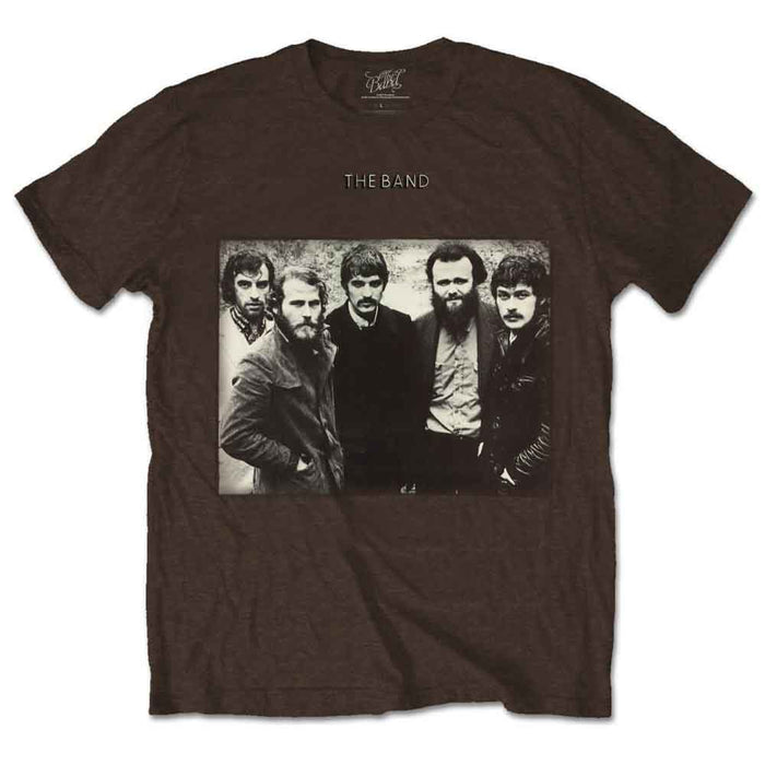 The Band Group Photo Brown Medium Unisex T-Shirt