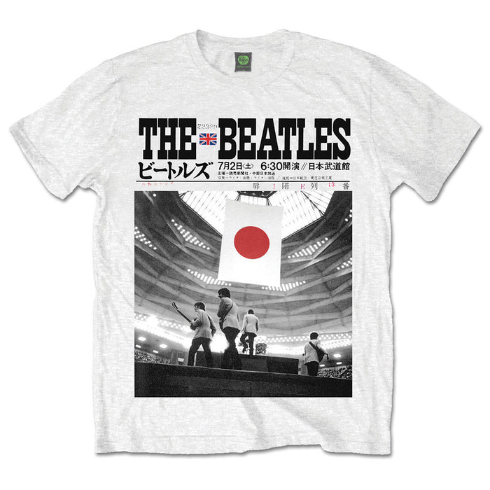 The Beatles Live At The Budokan White Small Unisex T-Shirt