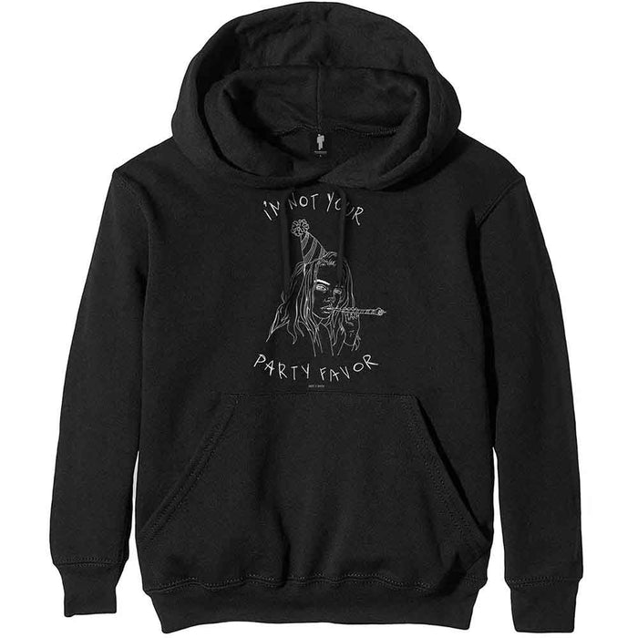 Billie Eilish Party Favor Black XX-Large Hoodie