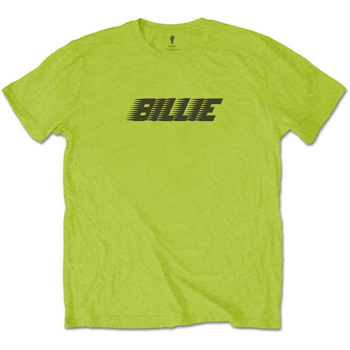 Billie Eilish Racer Logo & Blohsh Lime Green X-Large Unisex T-Shirt