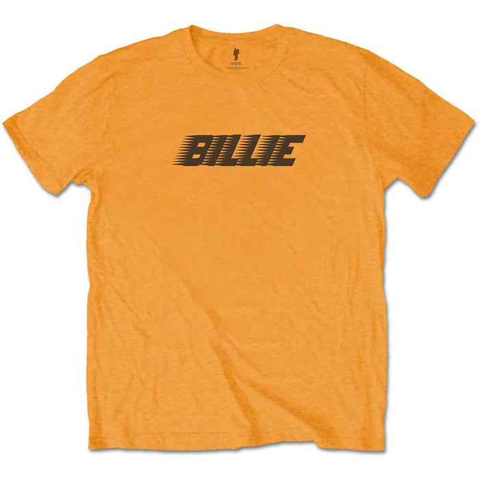 Billie Eilish Racer Logo & Blohsh Orange Small Unisex T-Shirt